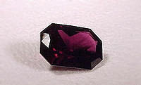 Emerald Cut Rhodolite Garnet